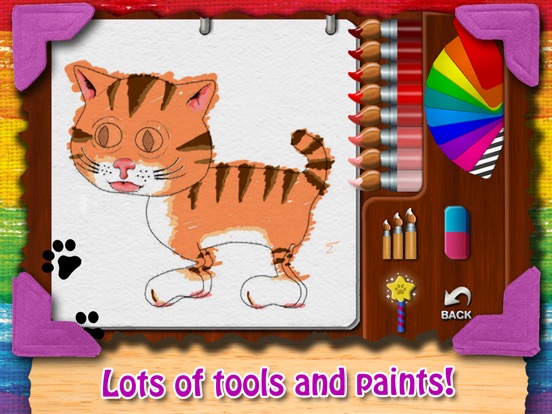 Paint My Cat - Color and Play для iPad