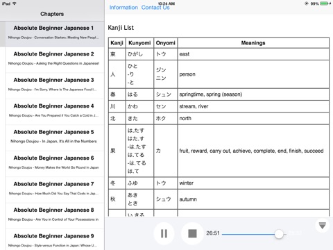 Japanese Lower Intermediate for iPad screenshot 4