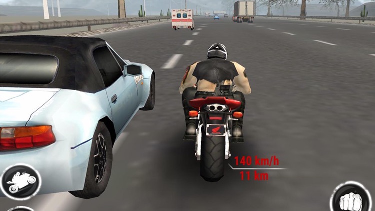 Traffic Highway Racer Ride - Ride and Fight