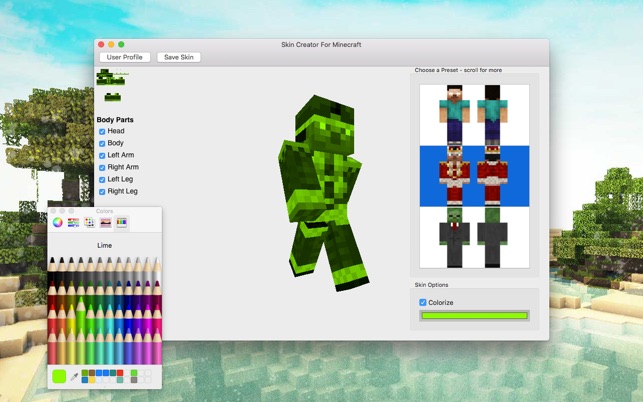 ‎Skin Creator For Minecraft on the Mac App Store