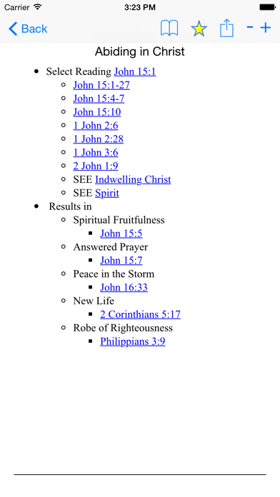 How to cancel & delete Thompson's Study Bible with KJV Reference Verses from iphone & ipad 2