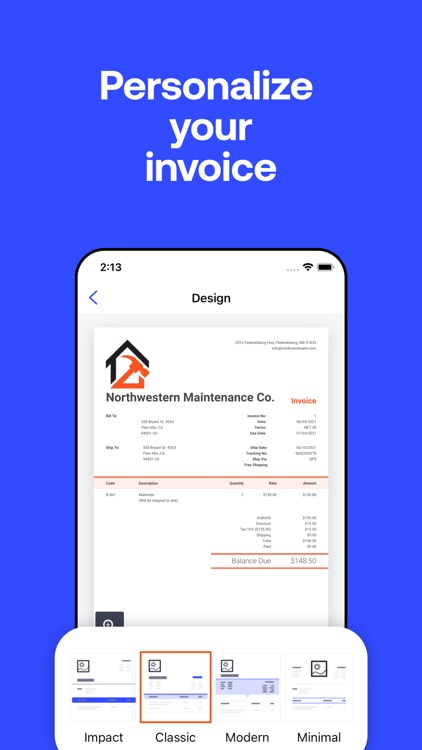 Invoice2go: Easy Invoice Maker screenshot-4