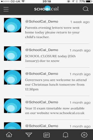 SchoolCal App screenshot 2