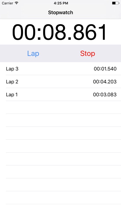 Stopwatch - Simple To Use Stopwatch To Track Time screenshot-3