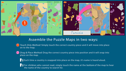 How to cancel & delete Africa - Montessori Geography from iphone & ipad 4