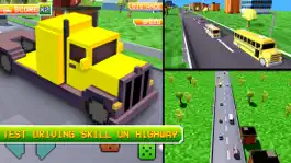 Game screenshot Blocky Hill Car And Truck Driving Sim apk