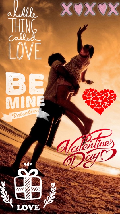 Valentine Photo Effects - Add Love Quotes,Stickers