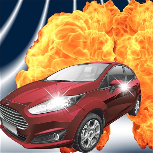 An Incredible Car Explosion : Nitro Race iOS App