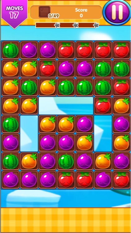 Fruits Crush Connect :  Fruit Mania Game