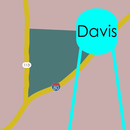 Davis Map - POI Info for Davis, CA iOS App