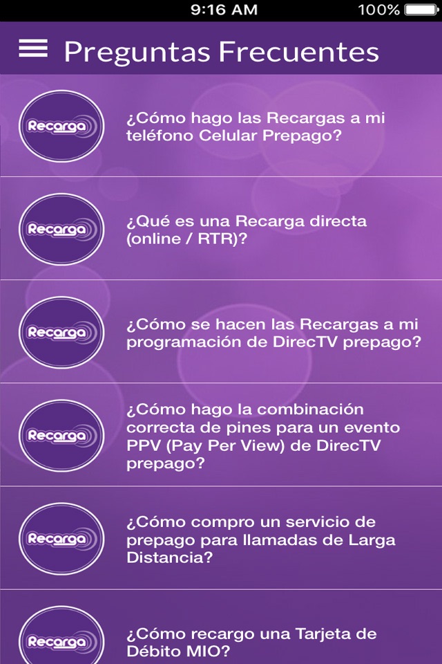 Recarga PR screenshot 4