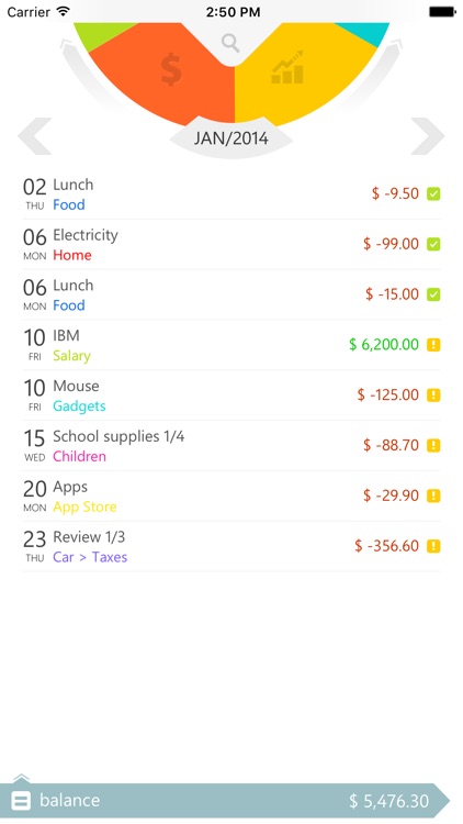 Money Care - Bills monitor