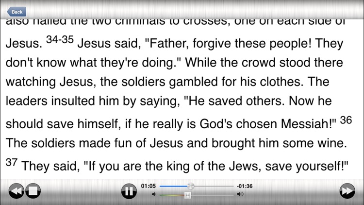 AudioBible Gospel of Luke CEV Edition screenshot-4