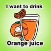 I Like Orange Juice Stickers!