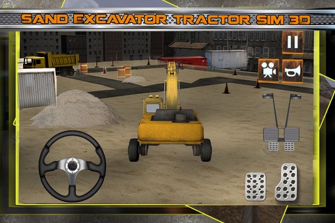 Sand Excavator & Tractor Simulator - Heavy Digger screenshot 4
