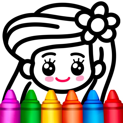 Drawing Games-Magic Color book iOS App