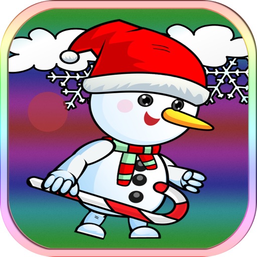 Snowman Adventure Run Icon