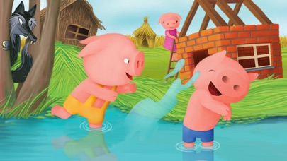 How to cancel & delete Three Little Piggies Illustrative eBook from iphone & ipad 2