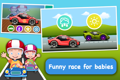 Baby Race - build a car and take a ride! screenshot 4