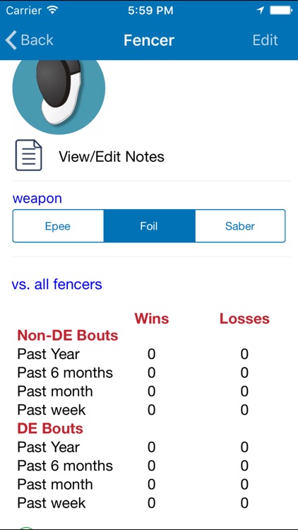 Fencing Journal screenshot-4