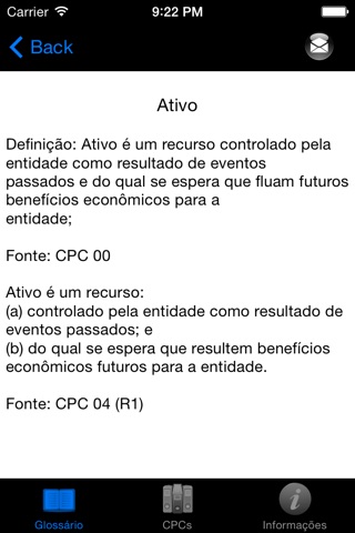 iCPC - Glossário Contábil screenshot 3