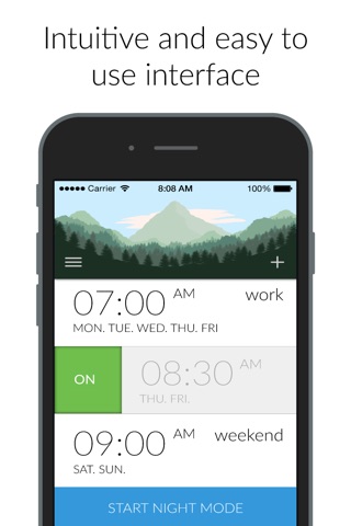 Kiwake: smart alarm clock screenshot 4