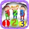 Toddler Counting Numbers is a great way to introduce numbers to toddlers and pre-k children gradually and in a fun manner