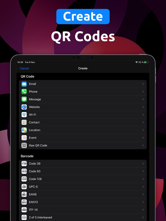 QR Code screenshot 4