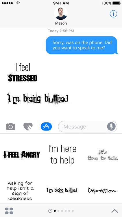 ItsOkToTalk - mental health mood & life messenger screenshot-3