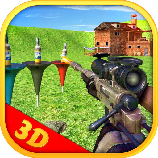 Sniper 3D Bottle Shoot iOS App