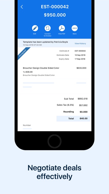 Zoho Invoice - Billing App screenshot-7