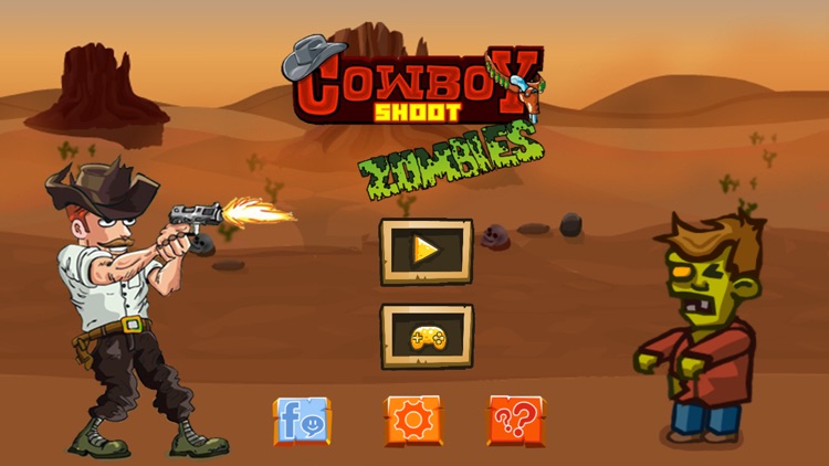 Cowboy Shoot Zombies