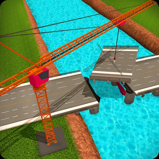 3D Bridge Construction Simulator - Bridge Builder