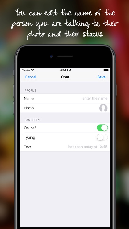WhatsFake Pro - Create Fake Whats Chats screenshot-4