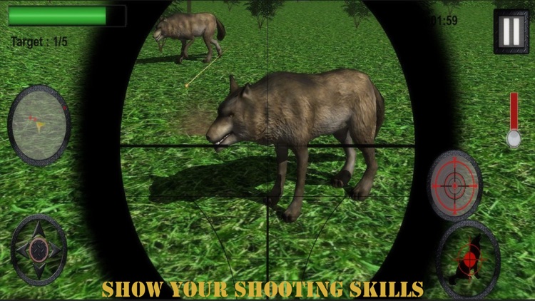 Snow Wolf Shooting: Wildlife Hunter screenshot-3
