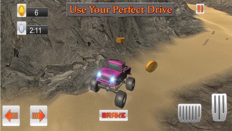 Monster Truck Freestyle Run - 4x4 Adventure screenshot-3