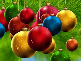 Enjoy more beautiful Christmas tree ball decoration stickers to use in your iMessages