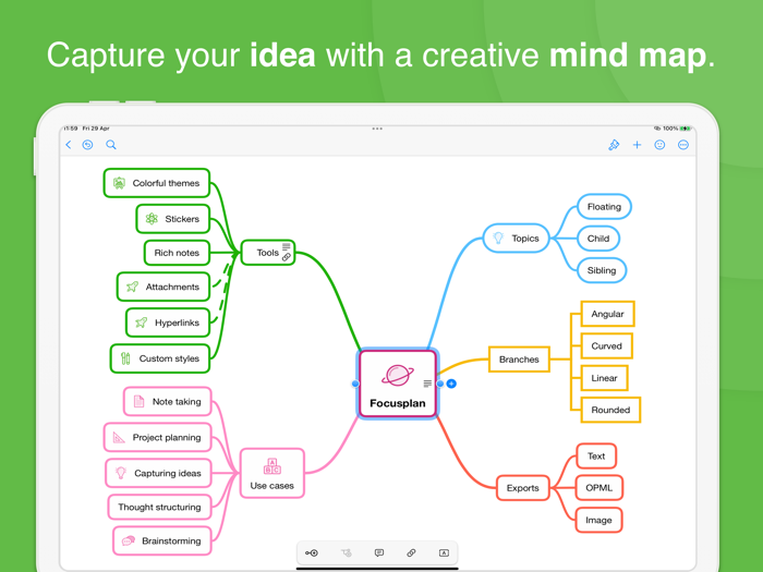 Focusplan - 思维导图