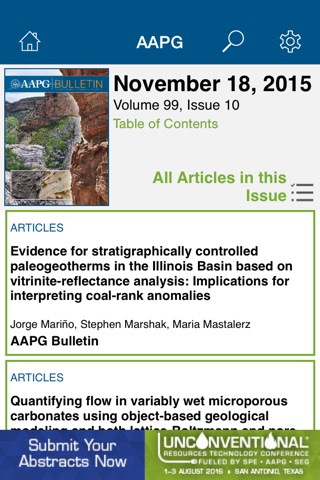 AAPG Publications screenshot 3