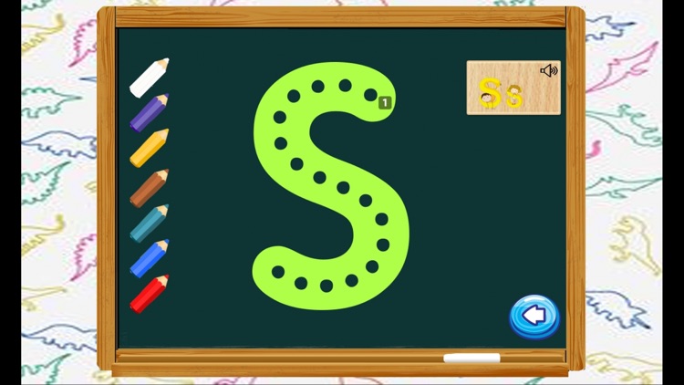 ABC Kids Games Words - Dinosaur Words Writing screenshot-3