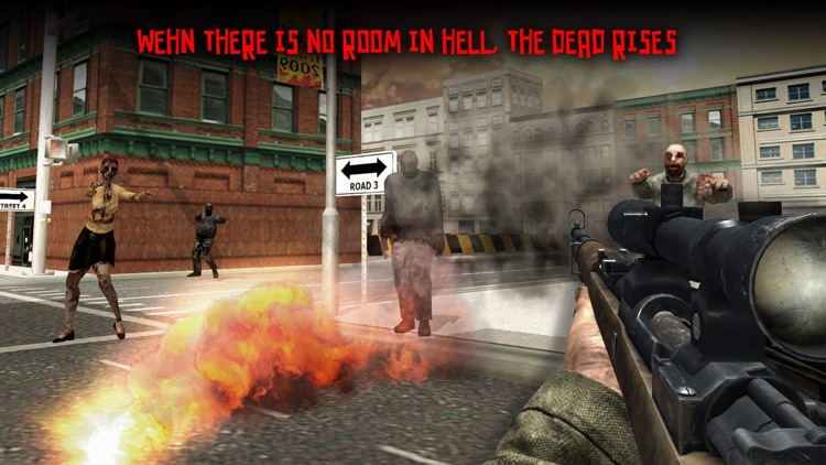 VR Zombie Sniper Shooting- Gun shooter attack 3D