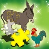 Puzzles Of Farm Animals