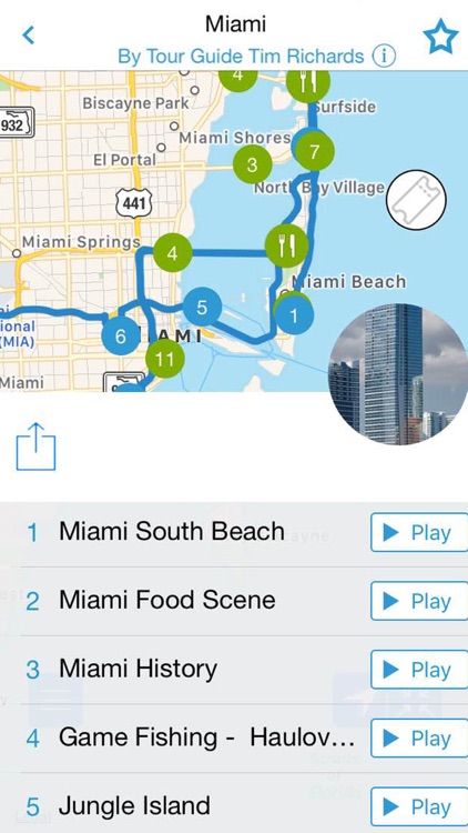 Miami Travel Guide - Audio Tours & Map screenshot-3