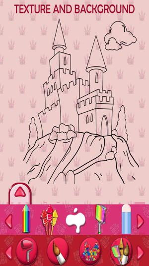 Castle Kids Coloring Book Pro(圖4)-速報App