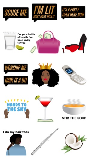 Lizzo: Coconut Oil Sticker Pack(圖2)-速報App