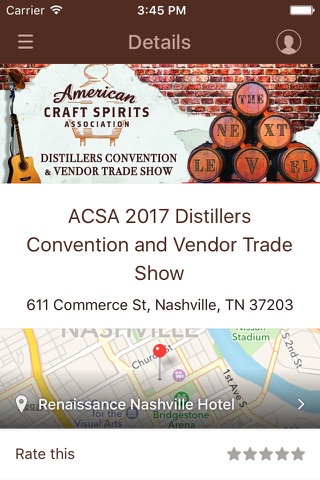 ACSA '18 Distillers Convention screenshot 2