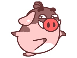Wild Pig Animated Stickers