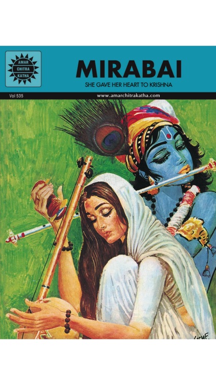 Krishna And Mirabai Digest - Amar Chitra Katha screenshot-3