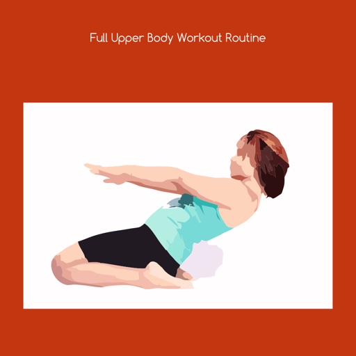Full upper body workout routine icon