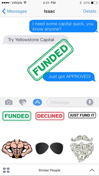 Yellowstone Capital Sticker Pack
